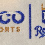 tico sports royals embroidered logo